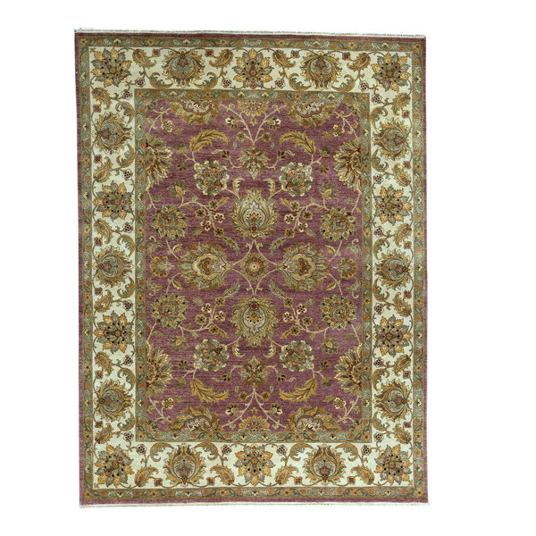 Bokara Rug Co., Inc. HandKnotted Brown/Yellow/Purple Rug Wayfair
